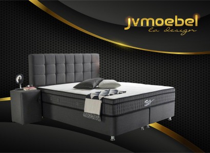 Boxspring кровать Двуспальные кровати Спальня роскошные Дизайнерские двуспальные кровати 160x200 Новые